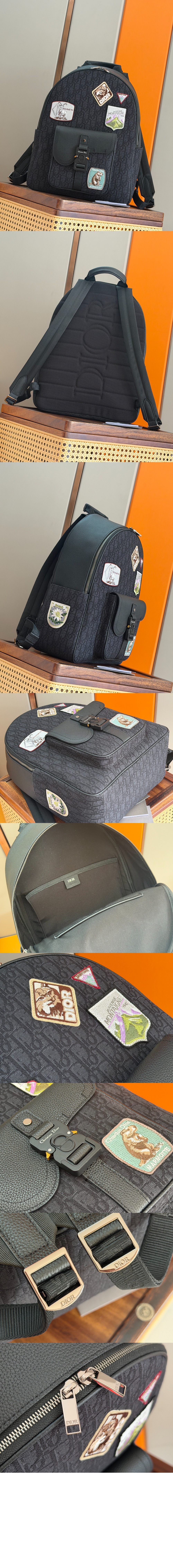 9e6b68d7dc28d939f53e7d9e800db575_1772610200_6889.jpg Saddle 지퍼 백팩 1ADBA > Saddle - 새들