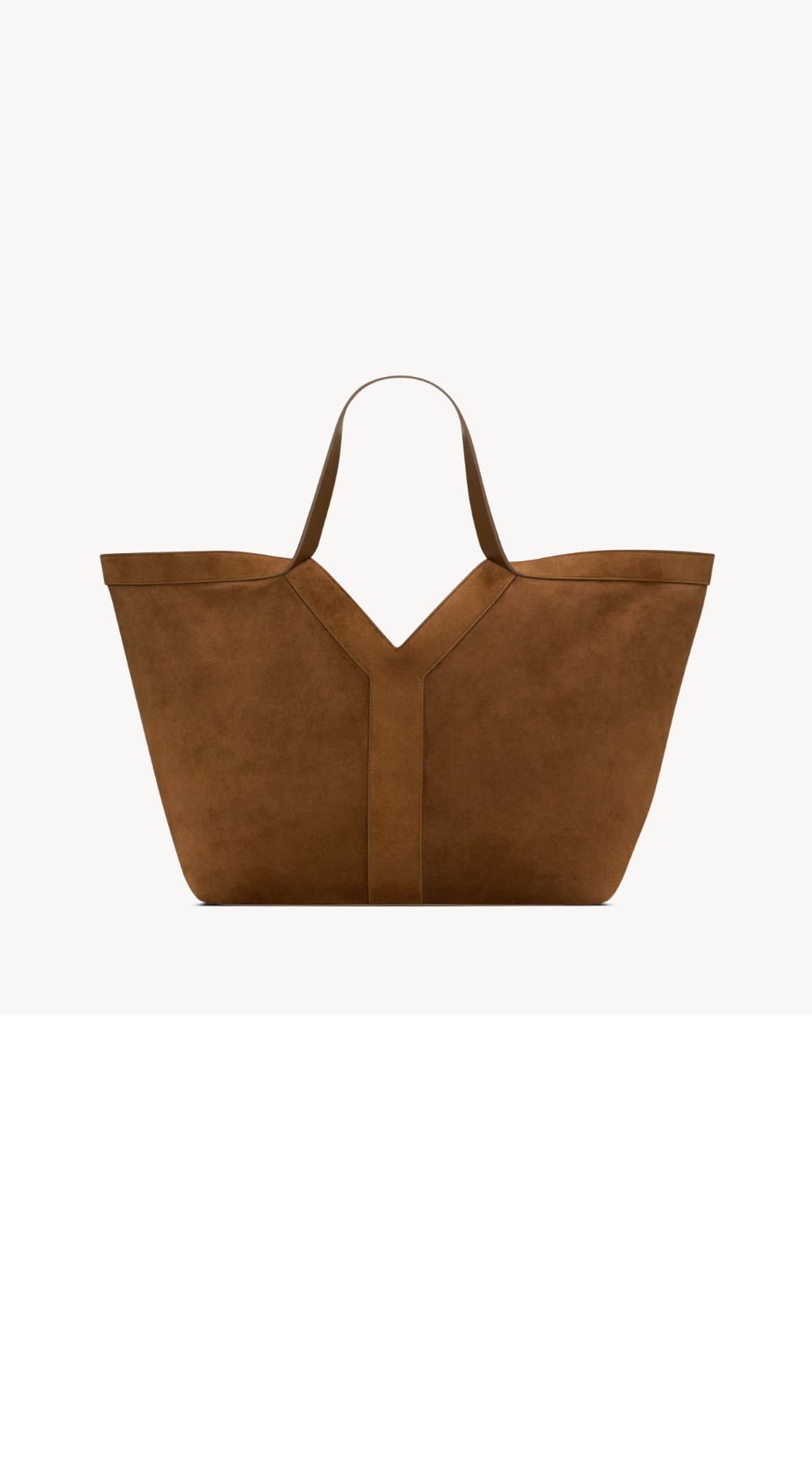 a1b7704cd6f9d76b9e5a0b404c32c5a8_1746432098_6654.jpg 스웨이드 소재의 y 토트 817602 > Y Tote Bag - Y 토트 백