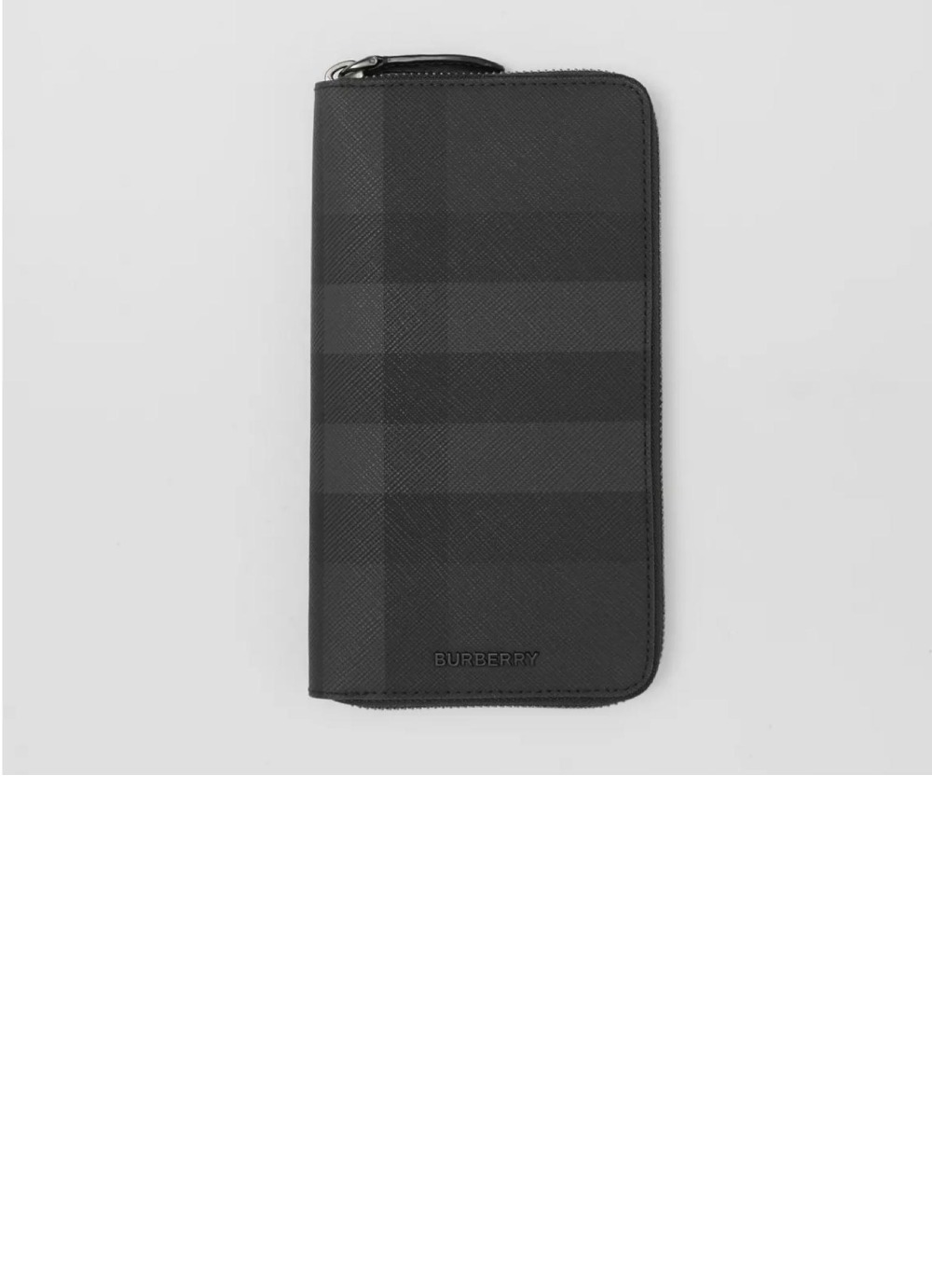 체크 지퍼 지갑 80548201 > Zipper Long Wallet - 지퍼 장지갑