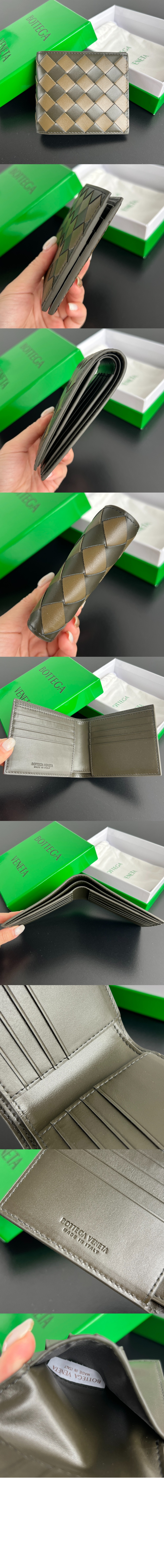 5935ebbc36e2b493edd89a2867ef07ee_1746451731_7314.jpg 인트레치아토 폴더형 지갑 743211 > Intrecciato Card Case - 인트레치아토 카드지갑