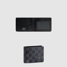 슬렌더 아이디 월릿 다미에 그라파이트 캔버스 N64002