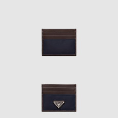 리나일론 및 가죽 카드 지갑 2MC025