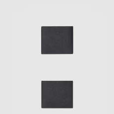 GG 더블 접이식 고무 가죽 지갑 771311