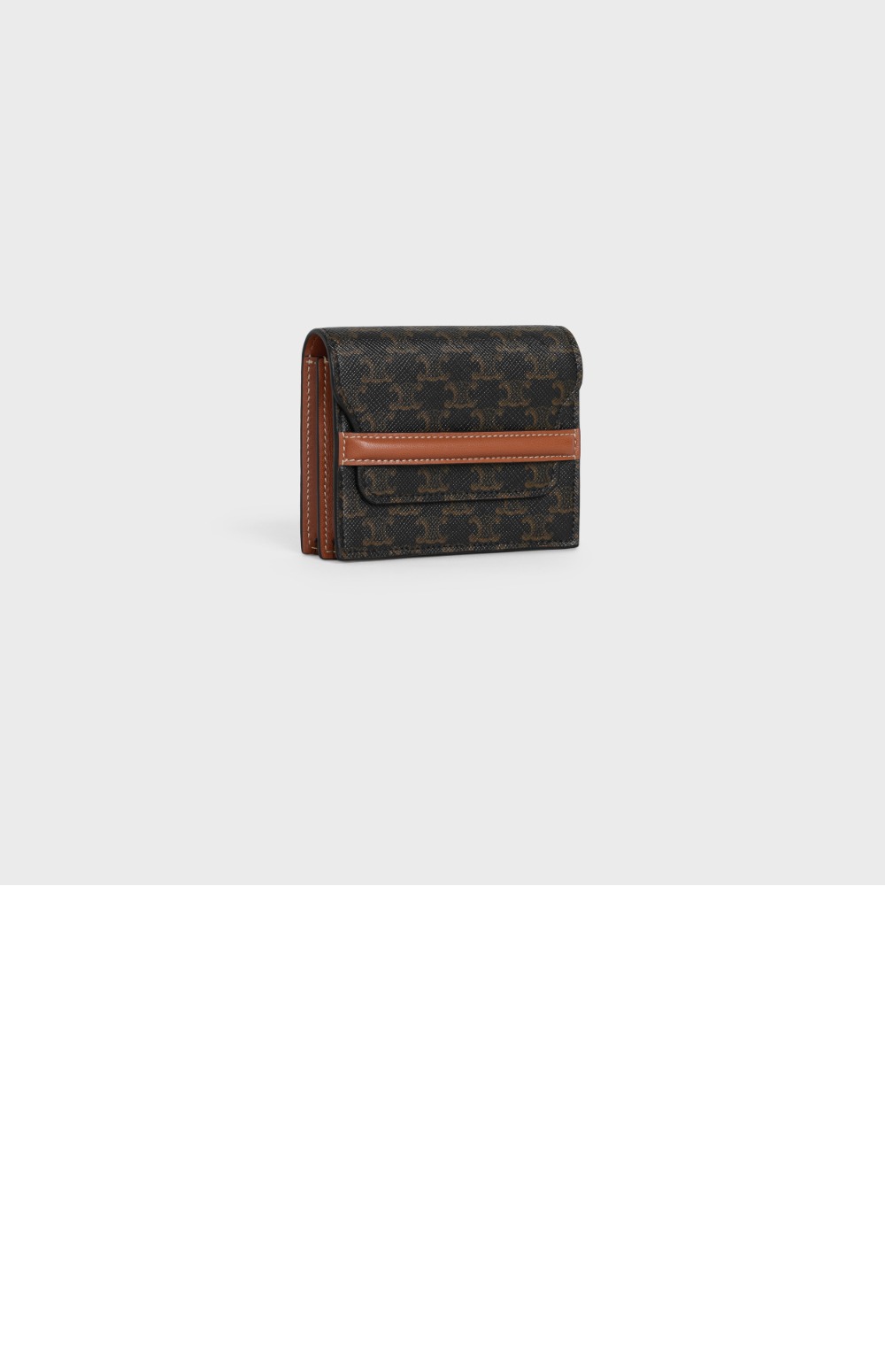 컴팩트 카드지갑 10E242 > Triomphe Coin Purse - 트리옹프 동전 지갑