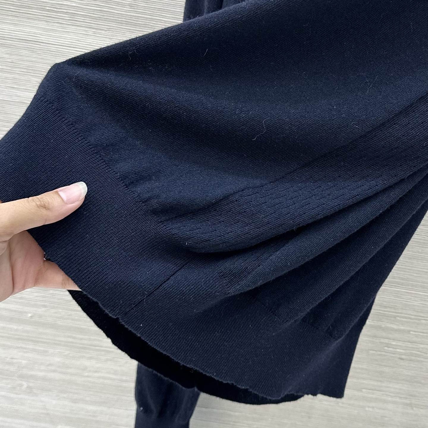 폴로 칼라 가디건 상의