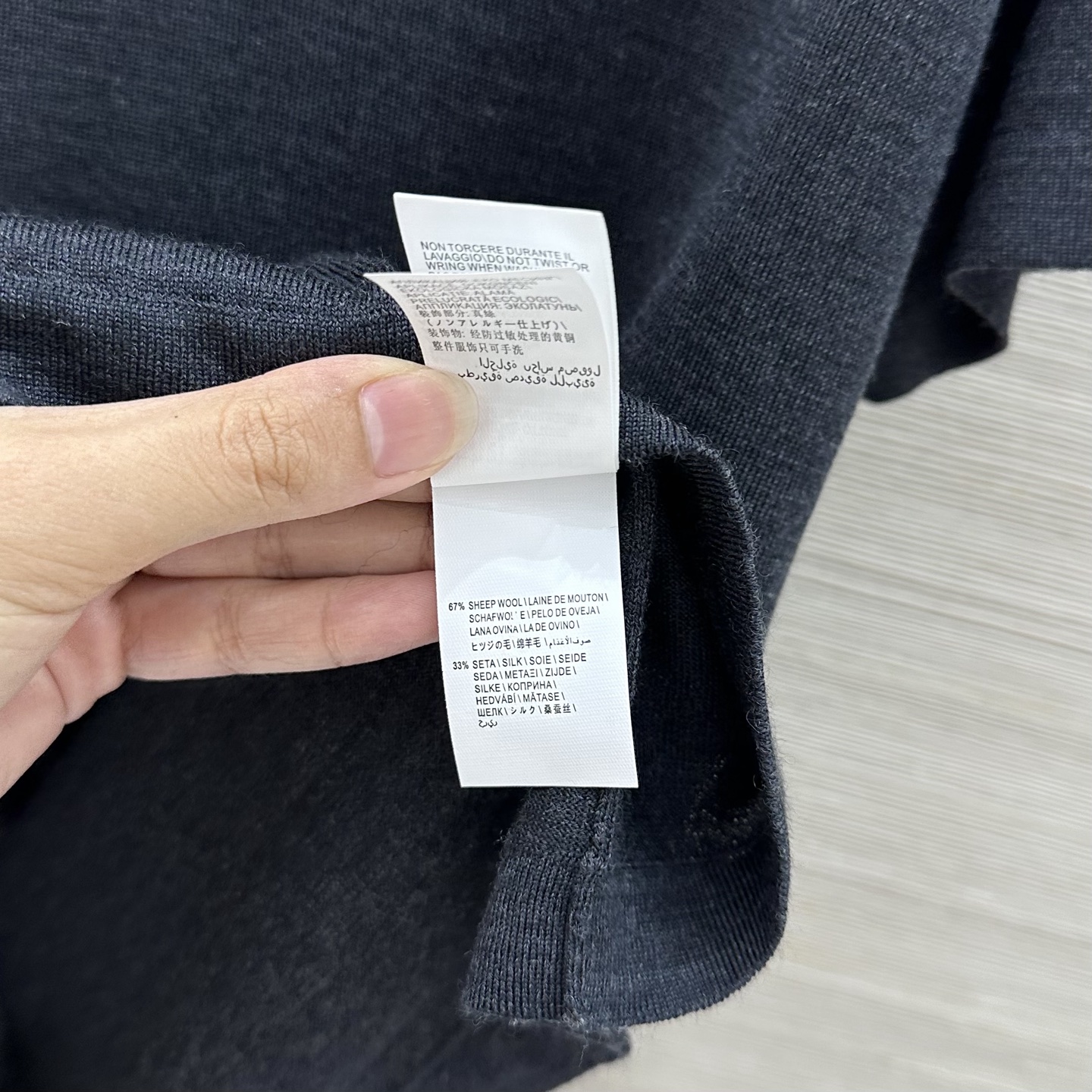 크루넥 반팔 티셔츠