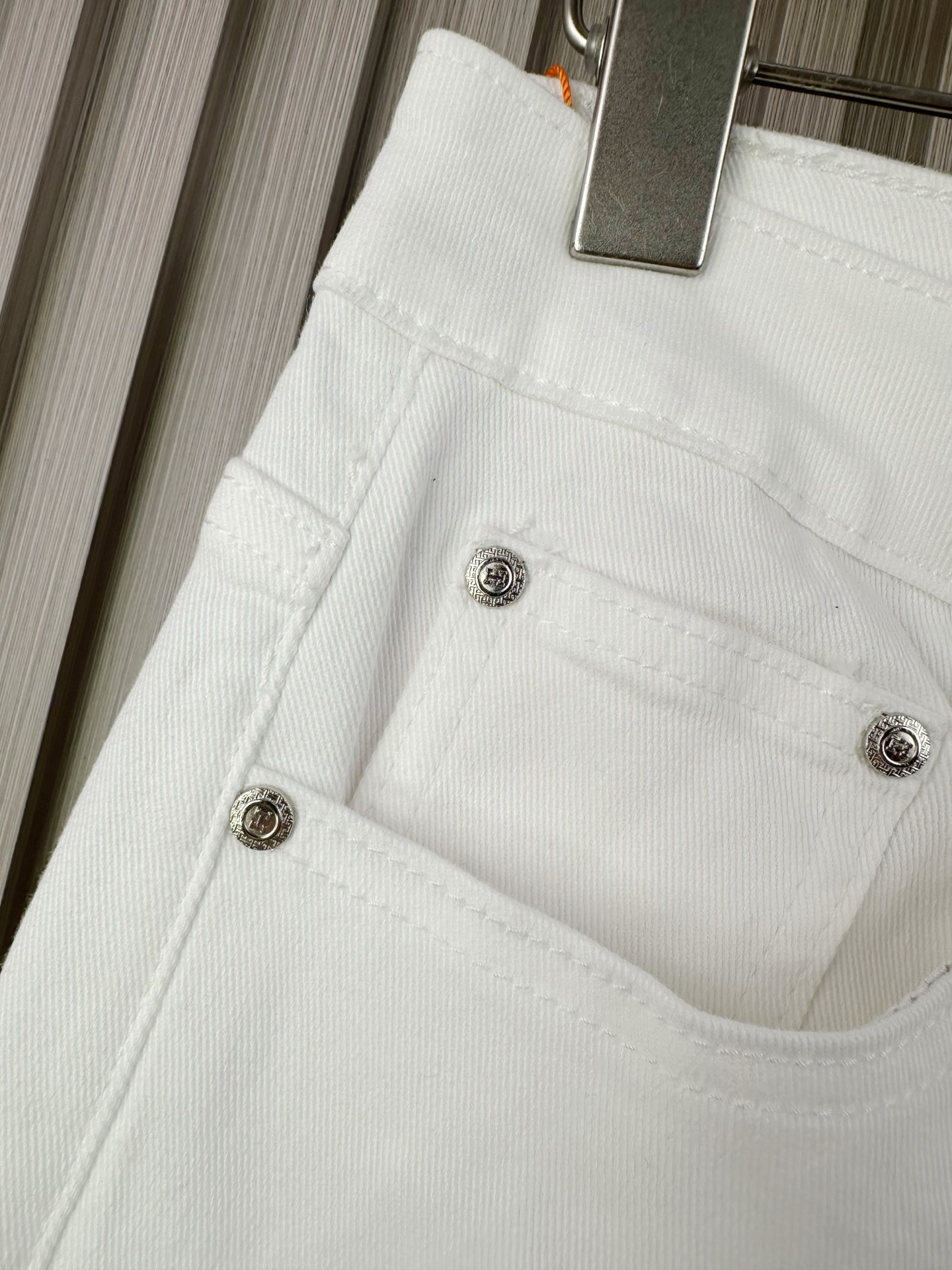 중공 수입 원단 워싱 스트레치 슬림핏 데님 팬츠