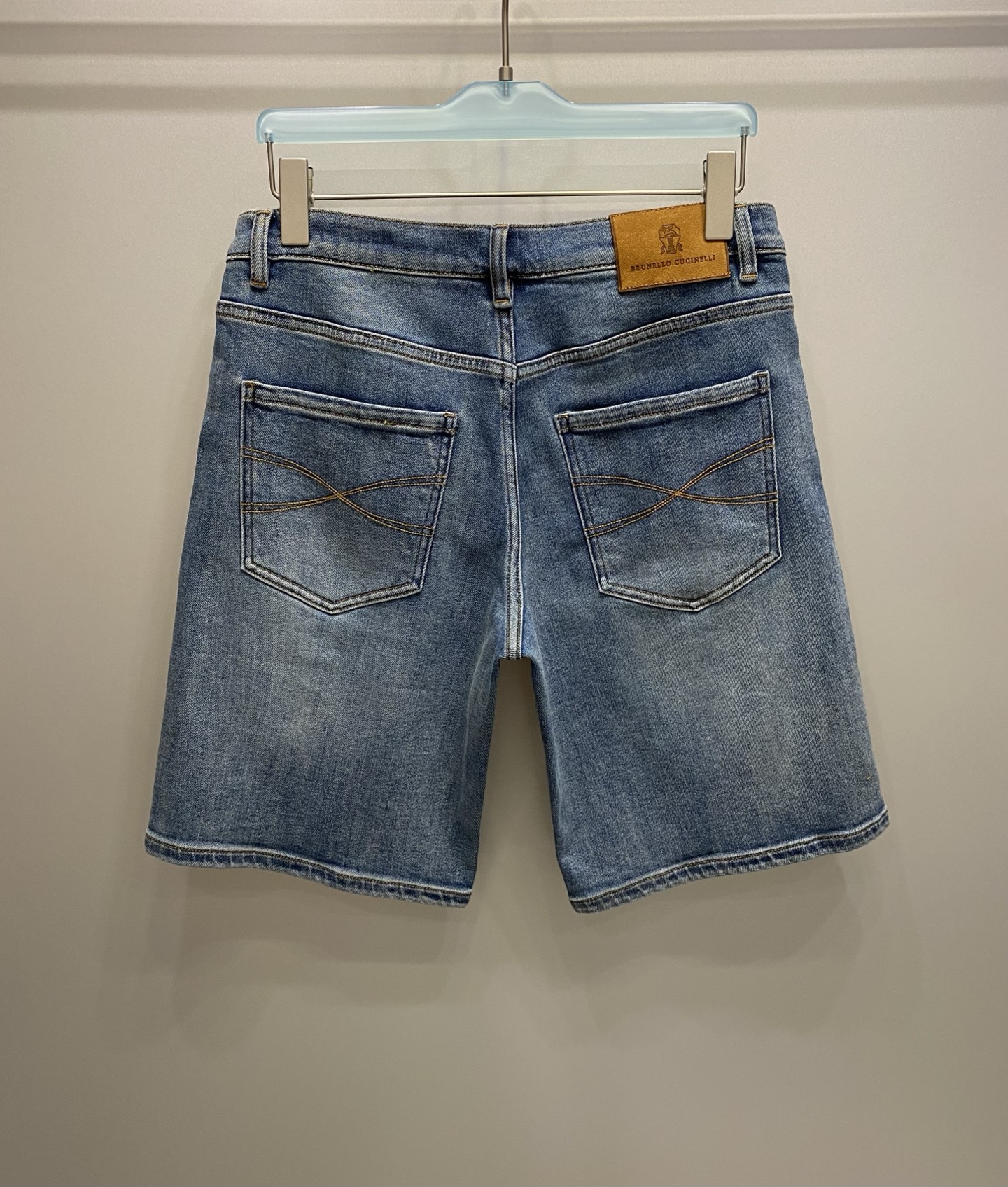 남성 데님 버뮤다 반바지