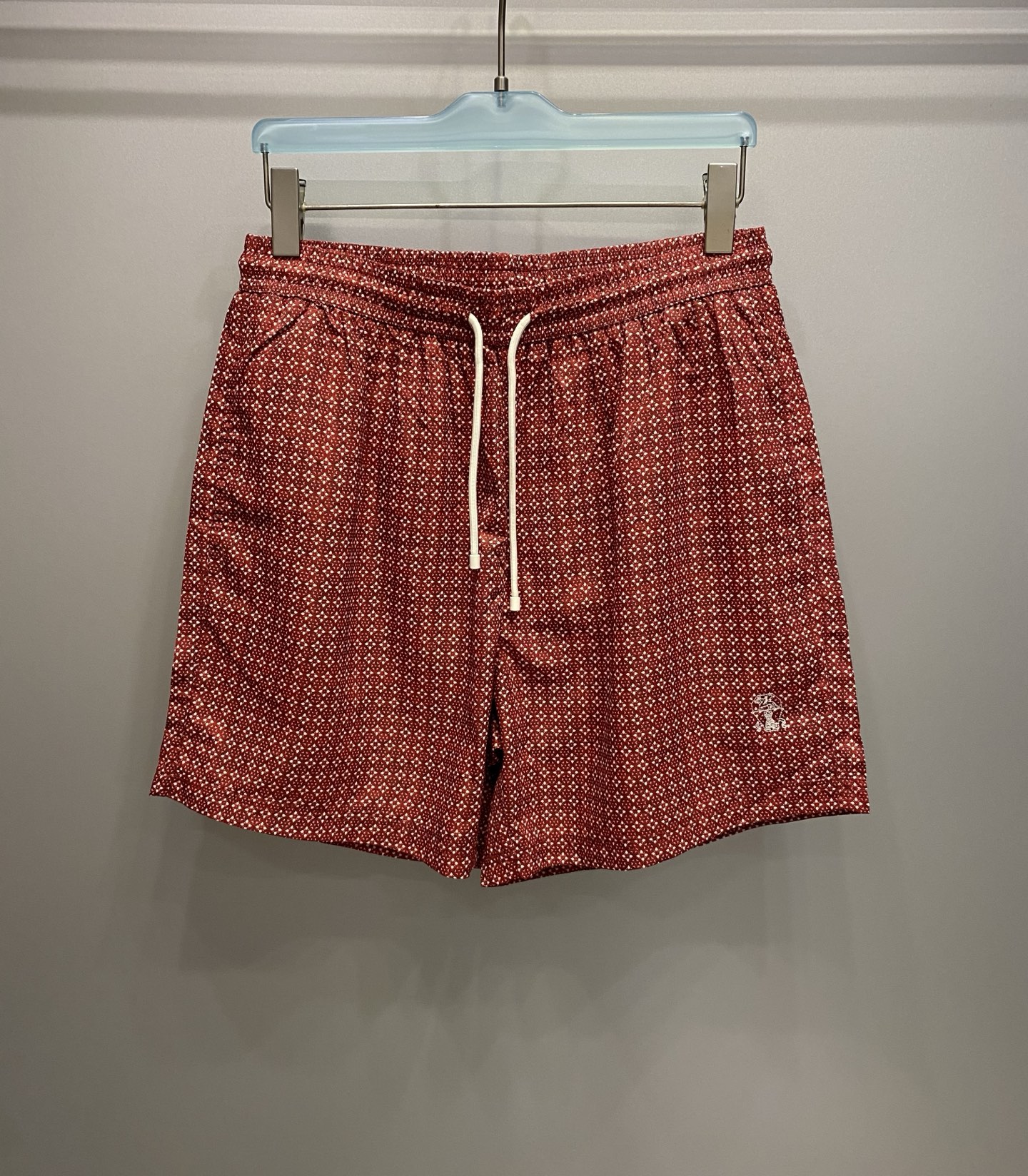 프린트 비치 팬츠