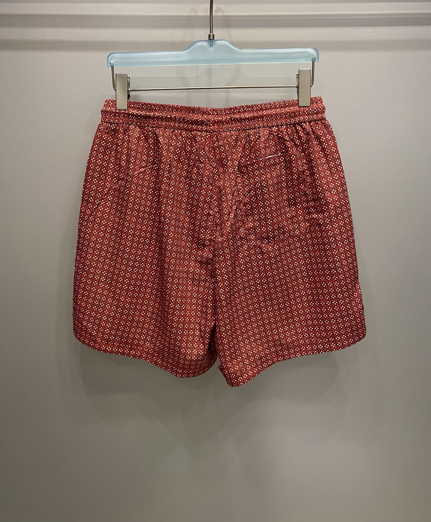 프린트 비치 팬츠