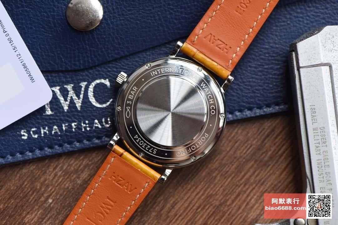 포르토피노 레이디 화이트골드 악어 레더 스트랩 / M+ IW458101 / 37mm / 크기 37mm Cal.35111 무브