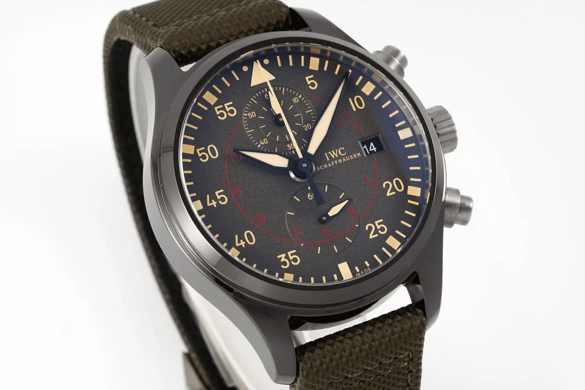 파일럿 크로노그래프 미라마르 탑건 / APS IW389002 / 44mm / Cal.89361 크로노그래프 기계식 무브먼트