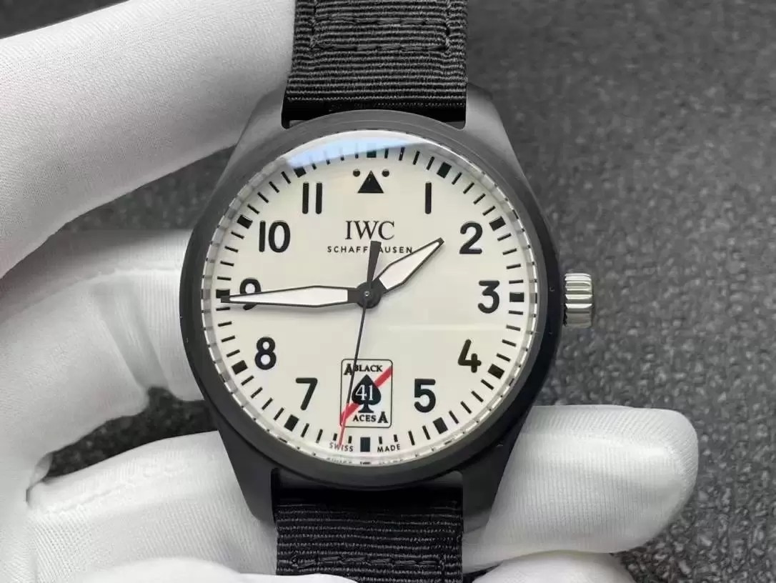 파일럿 워치 오토매틱 41 블랙 에이스 / M+ 326905 / 41mm / 1:1 비교제작, 최고 퀄리티, 9039 무브먼트
