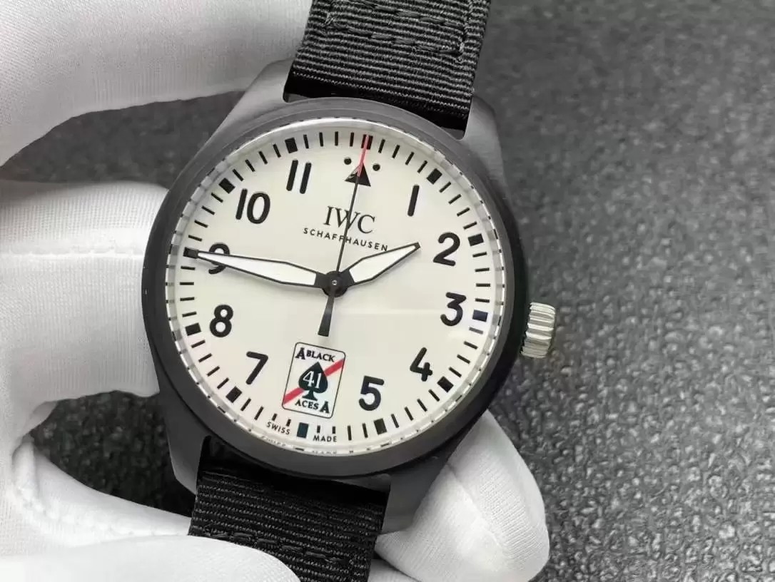 파일럿 워치 오토매틱 41 블랙 에이스 / M+ 326905 / 41mm / 1:1 비교제작, 최고 퀄리티, 9039 무브먼트