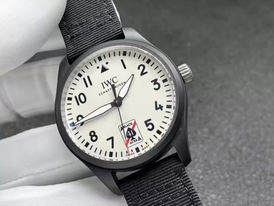 파일럿 워치 오토매틱 41 블랙 에이스 / M+ 326905 / 41mm / 1:1 비교제작, 최고 퀄리티, 9039 무브먼트