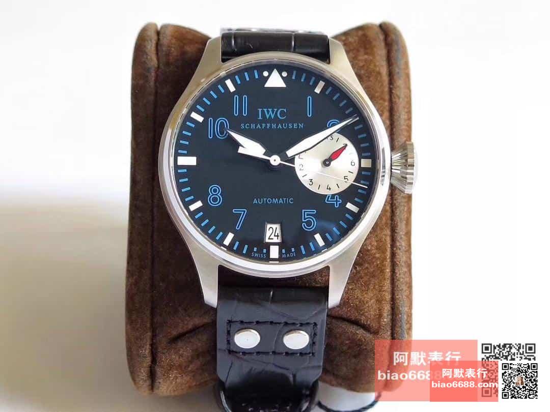 빅 파일럿 헤리티지 티타늄 블루 다이얼 레더 스트랩 / ZF IW500431 / 46mm / 크기 46mm 두께 15mm Cal.51111 무브