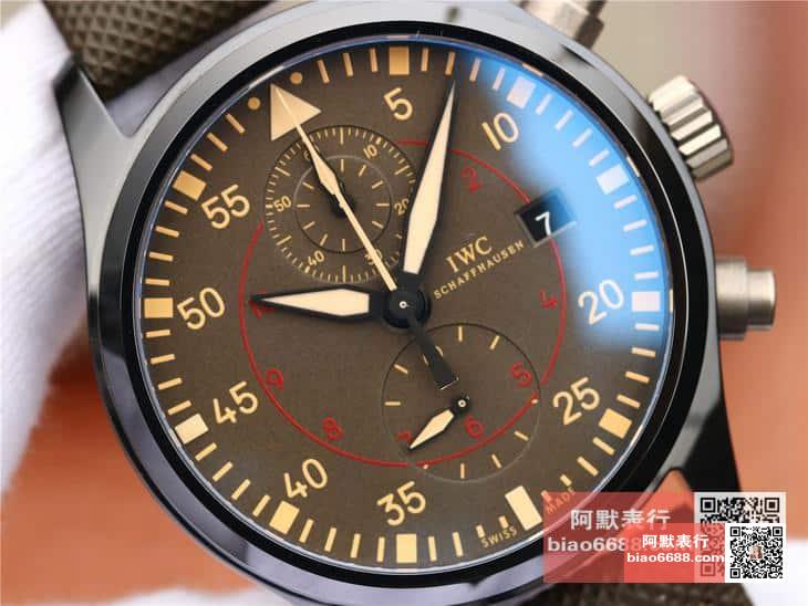 파일럿 탑건 크로노그래프 미라마 / ZF IW389002 / 44mm / 크기 44mm 두께 16.5mm Cal.89361 무브먼트