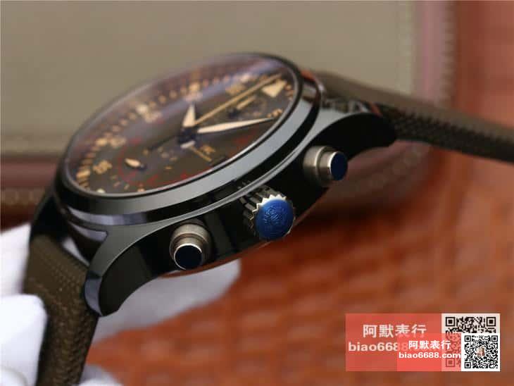 파일럿 탑건 크로노그래프 미라마 / ZF IW389002 / 44mm / 크기 44mm 두께 16.5mm Cal.89361 무브먼트