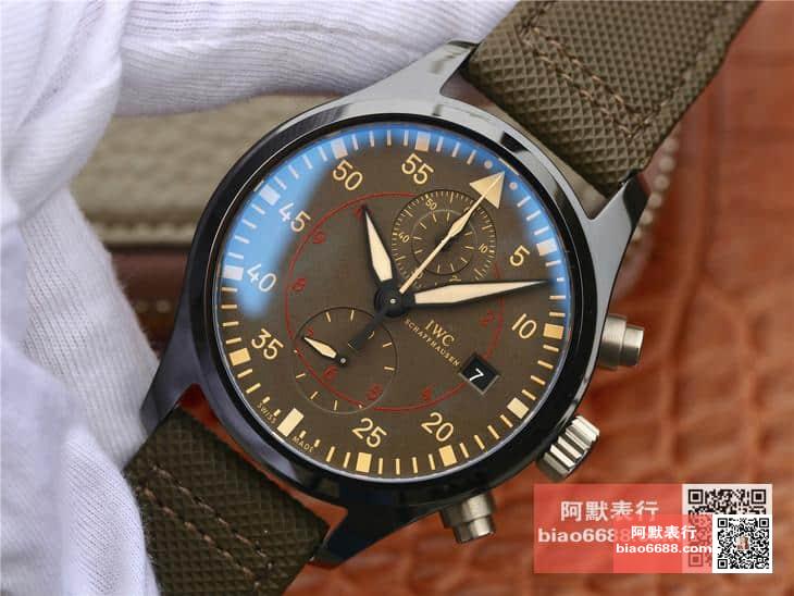 파일럿 탑건 크로노그래프 미라마 / ZF IW389002 / 44mm / 크기 44mm 두께 16.5mm Cal.89361 무브먼트