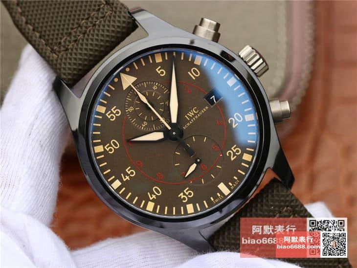 파일럿 탑건 크로노그래프 미라마 / ZF IW389002 / 44mm / 크기 44mm 두께 16.5mm Cal.89361 무브먼트