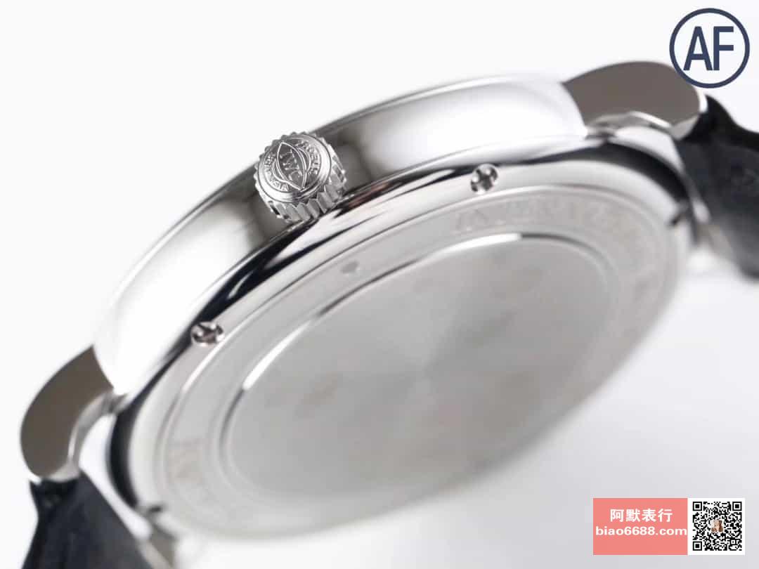 포르토피노 클래식 오토매틱 화이트 다이얼 레더 스트랩 / AF IW356501 / 40mm / 크기 40mm 두께 9.5mm Cal.2892 무브