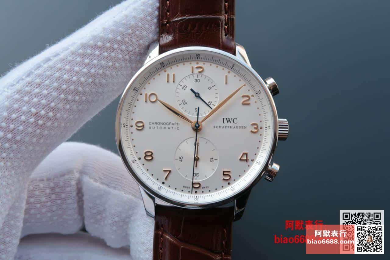 포르투기저 크로노그래프 골드핸즈 레더 스트랩 / ZF IWC371445 / 40.9mm / 크기 40.9mm 두께 13.5mm Cal.7750 무브먼트