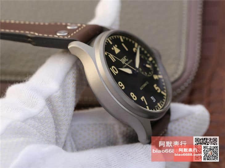 빅 파일럿 헤리티지 티타늄 레더 스트랩 / ZF IW501004 / 46mm / 크기 46mm Cal.51111 무브먼트
