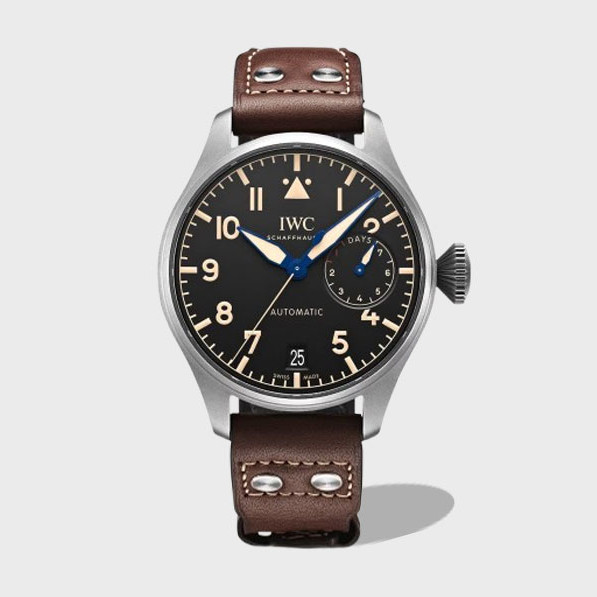 빅 파일럿 헤리티지 티타늄 레더 스트랩 / ZF IW501004 / 46mm / 크기 46mm Cal.51111 무브먼트