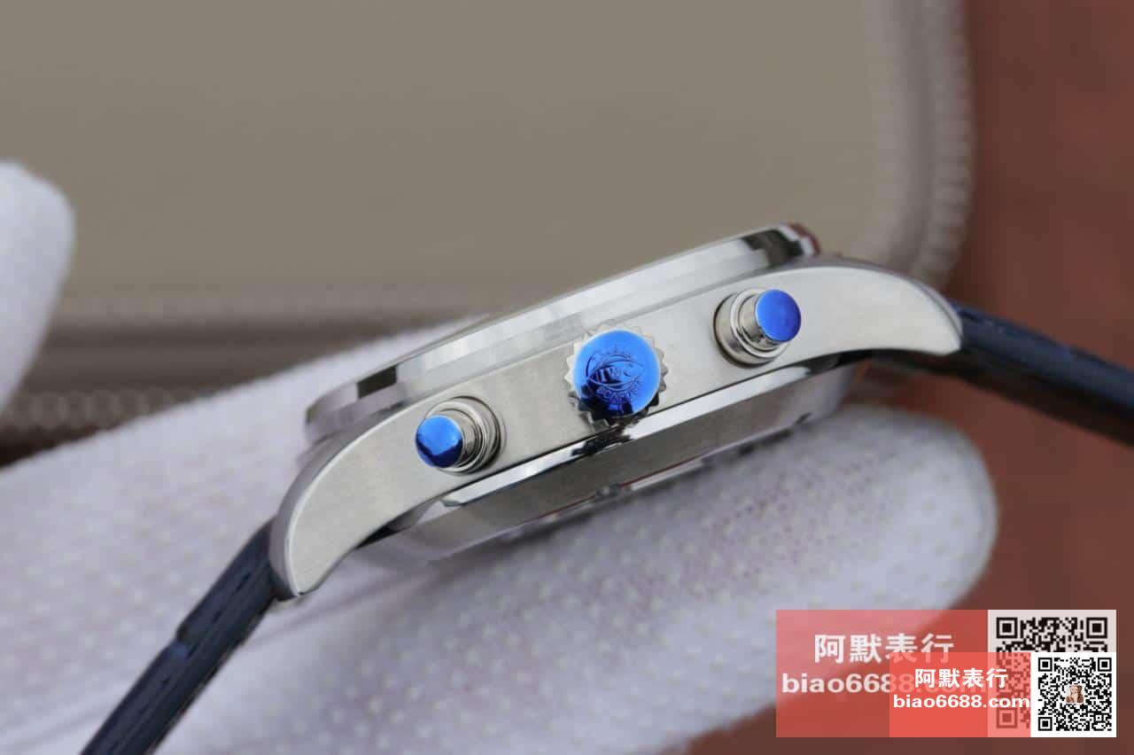 파일럿 스핏파이어 크로노그래프 뉴페이스 레더 스트랩 / ZF IW501004 / 43mm / 크기 43mm 두께 15mm Cal.7750 무브먼트