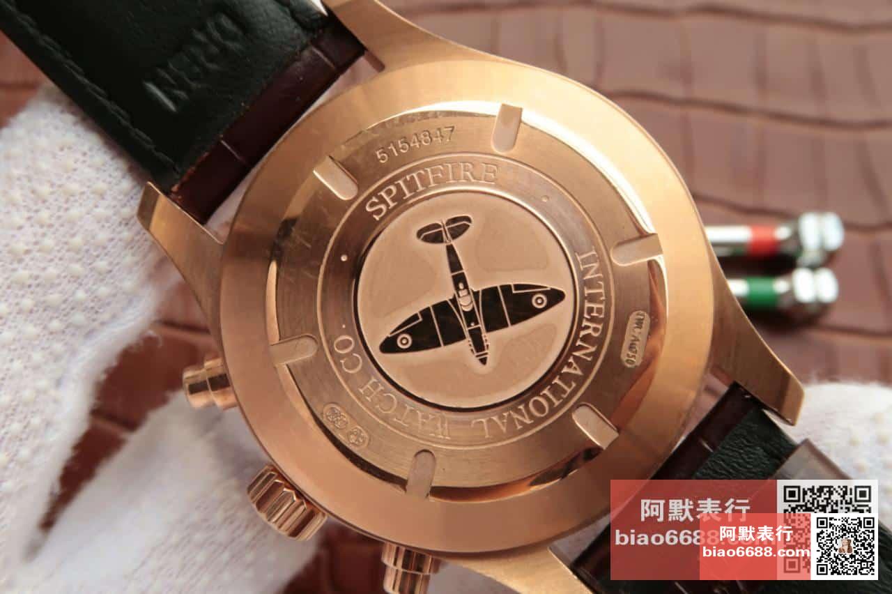포르토피노 크로노그래프 로즈골드 브라운 다이얼 레더 스트랩 / ZF IW387802 / 43mm / 크기 43mm Cal.7750 무브먼트