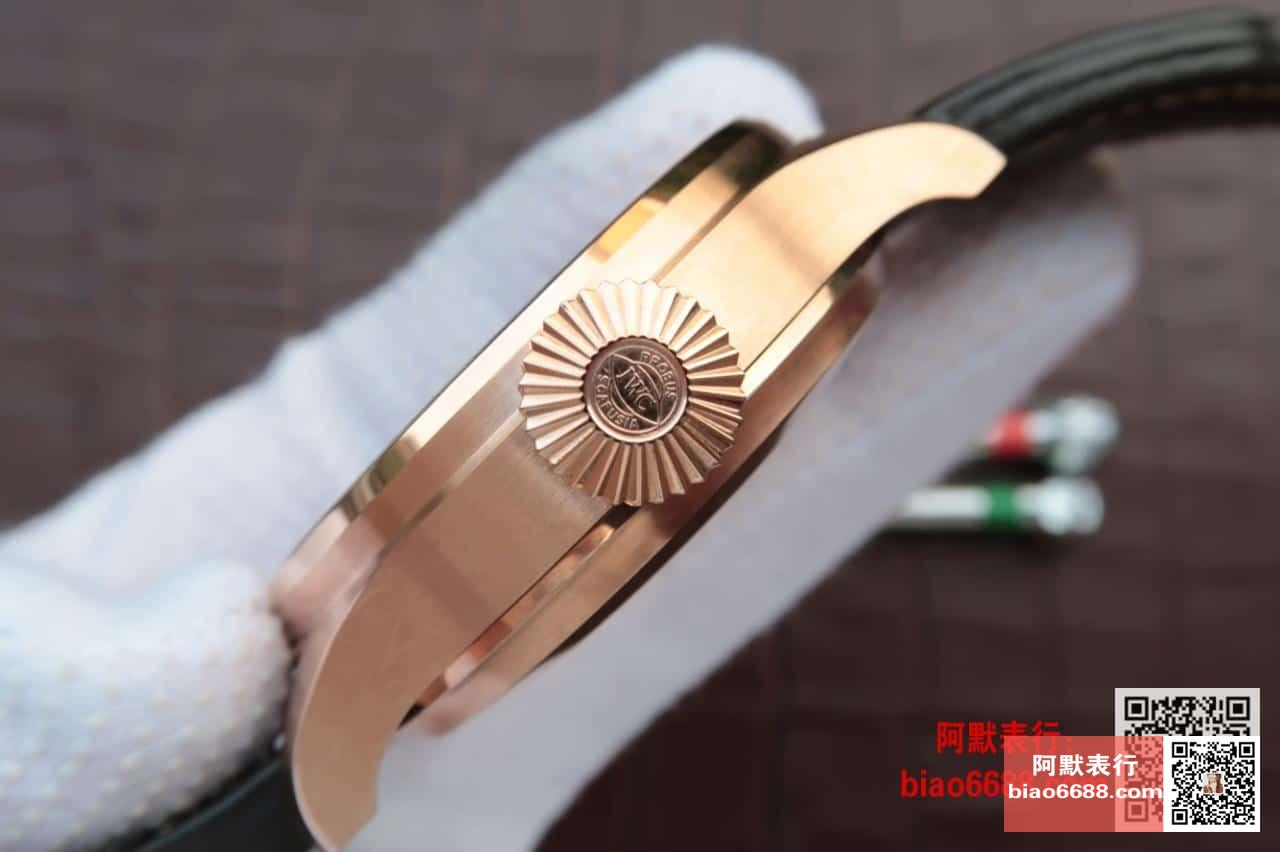 빅 파일럿 어린왕자 에디션 로즈골드 블루 다이얼 레더 스트랩 / ZF IW500909 / 46mm / 크기 46mm 두께 16mm Cal.51111 무브
