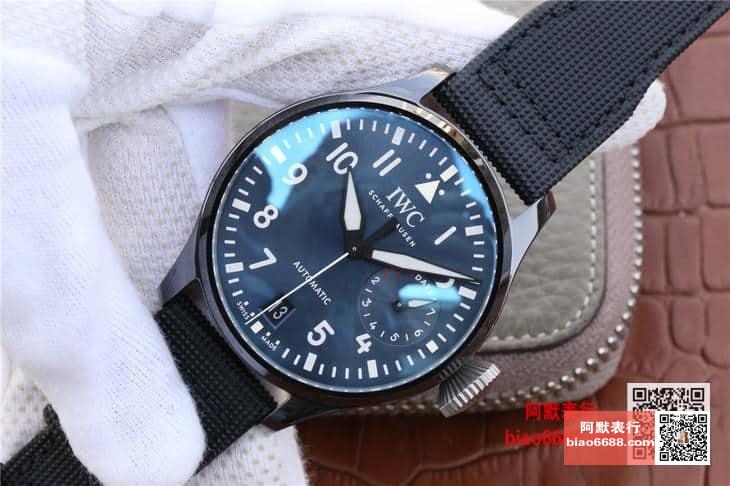 빅 파일럿 세라믹 블랙 블루 다이얼 / YL IW502003 / 46mm / 크기 46mm 두께 15mm Cal.51111 무브