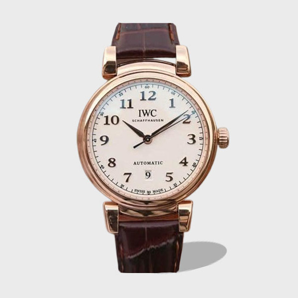 다빈치 로즈골드 화이트 다이얼 레더 스트랩 / TW IW458309 / 40mm / 크기 40mm 두께 10mm Cal.35111 무브