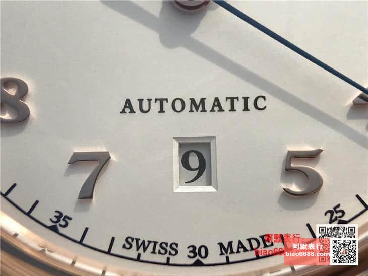 다빈치 로즈골드 화이트 다이얼 레더 스트랩 / TW IW458309 / 40mm / 크기 40mm 두께 10mm Cal.35111 무브