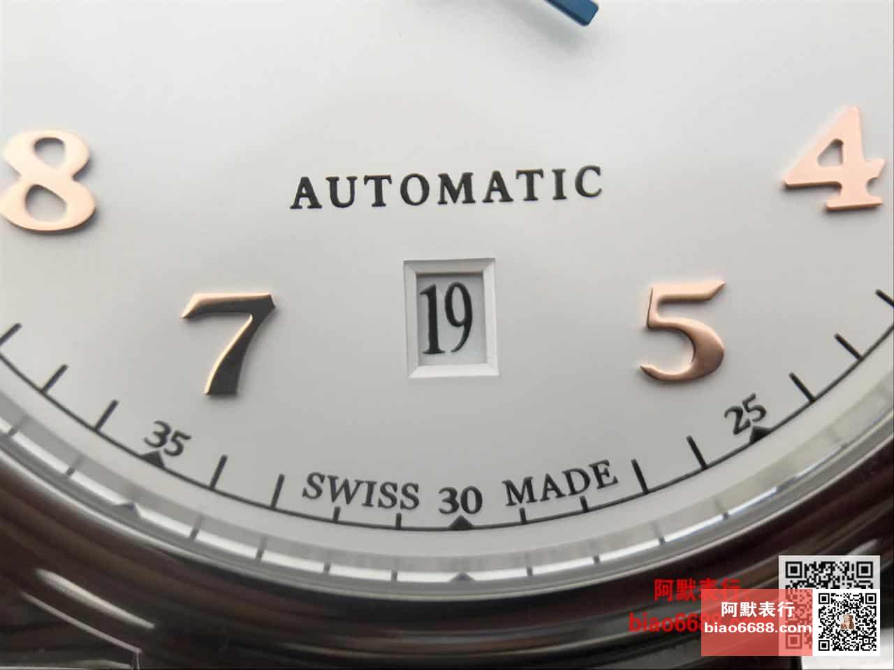다빈치 스틸 화이트 다이얼 레더 스트랩 / TW IW356601 / 40mm / 크기 40mm 두께 10mm Cal.35111 무브