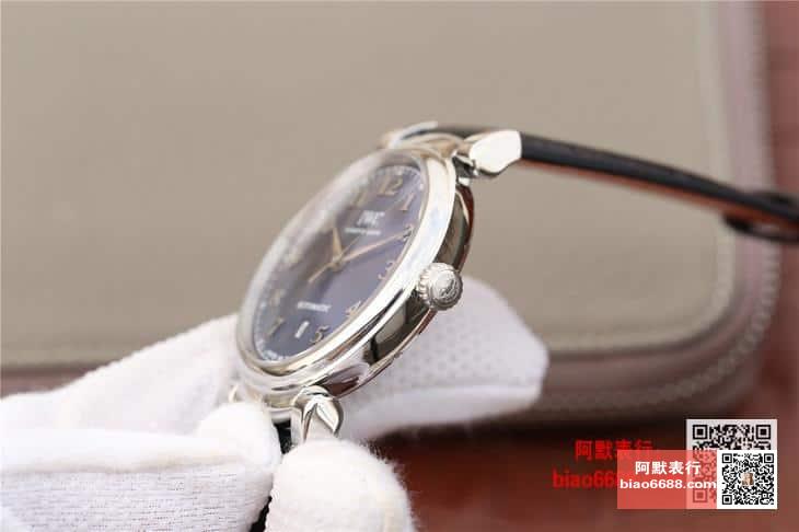 다빈치 스틸 블 루다이얼 레더 스트랩 / TW IW458312 / 40mm / 크기 40mm 두께 10mm Cal.35111 무브