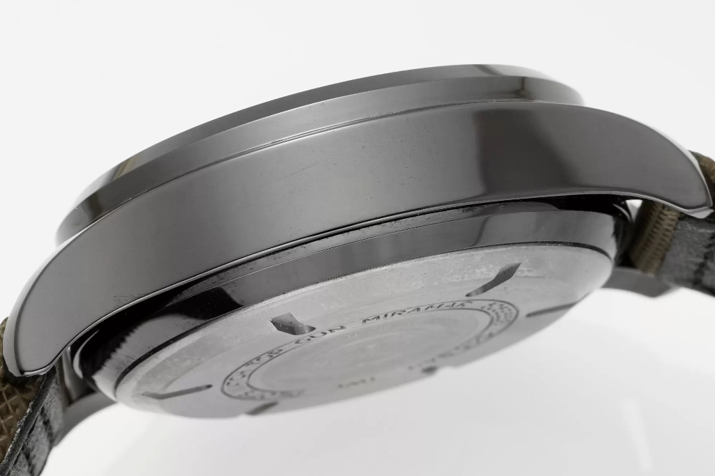 파일럿 워치 크로노그래프 탑건 미라마 나일론 스트랩 / APS IW389002 / 44mm / Cal.89361 무브먼트, 크기 : 44mm 두께 16.5mm