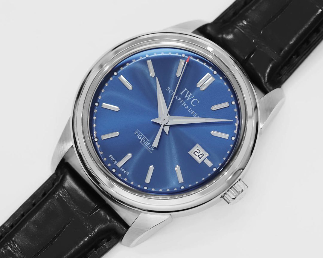 엔지니어 로렌스 스포츠 자선 재단 에디션 스틸 블루 다이얼 레더 스트랩 / IWS IW323310 / 42.5mm / 최고급 아시아 2824 기계식 무브먼트