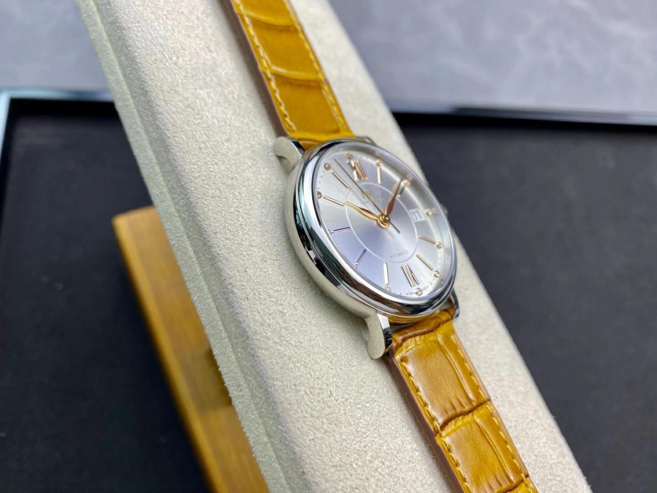 포르토피노 레이디 실버 그레이 다이얼 레더 스트랩 / V7 IW458101 / 37mm / 크기 37mm Cal.2892 무브