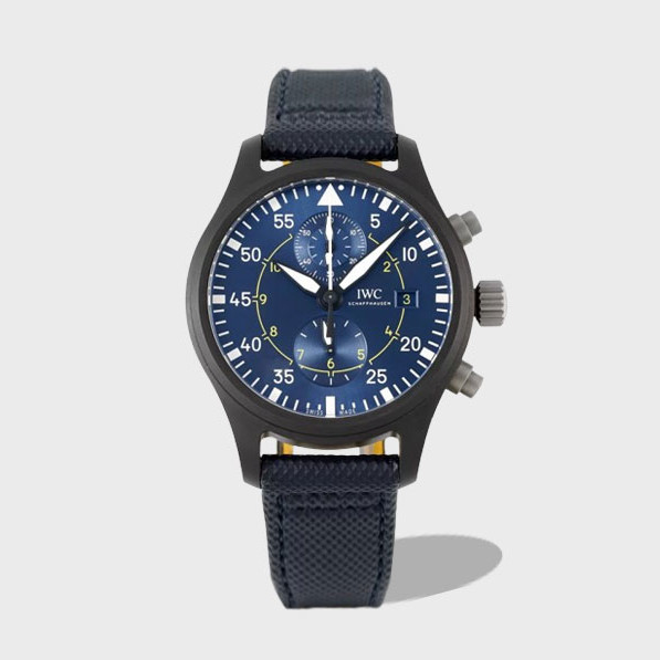 파일럿 크로노그래프 탑건 블루 엔젤 스페셜 에디션 / ZF IW389008 / 44mm / 크기 44mm 두께 16.5mm Cal.89361 무브
