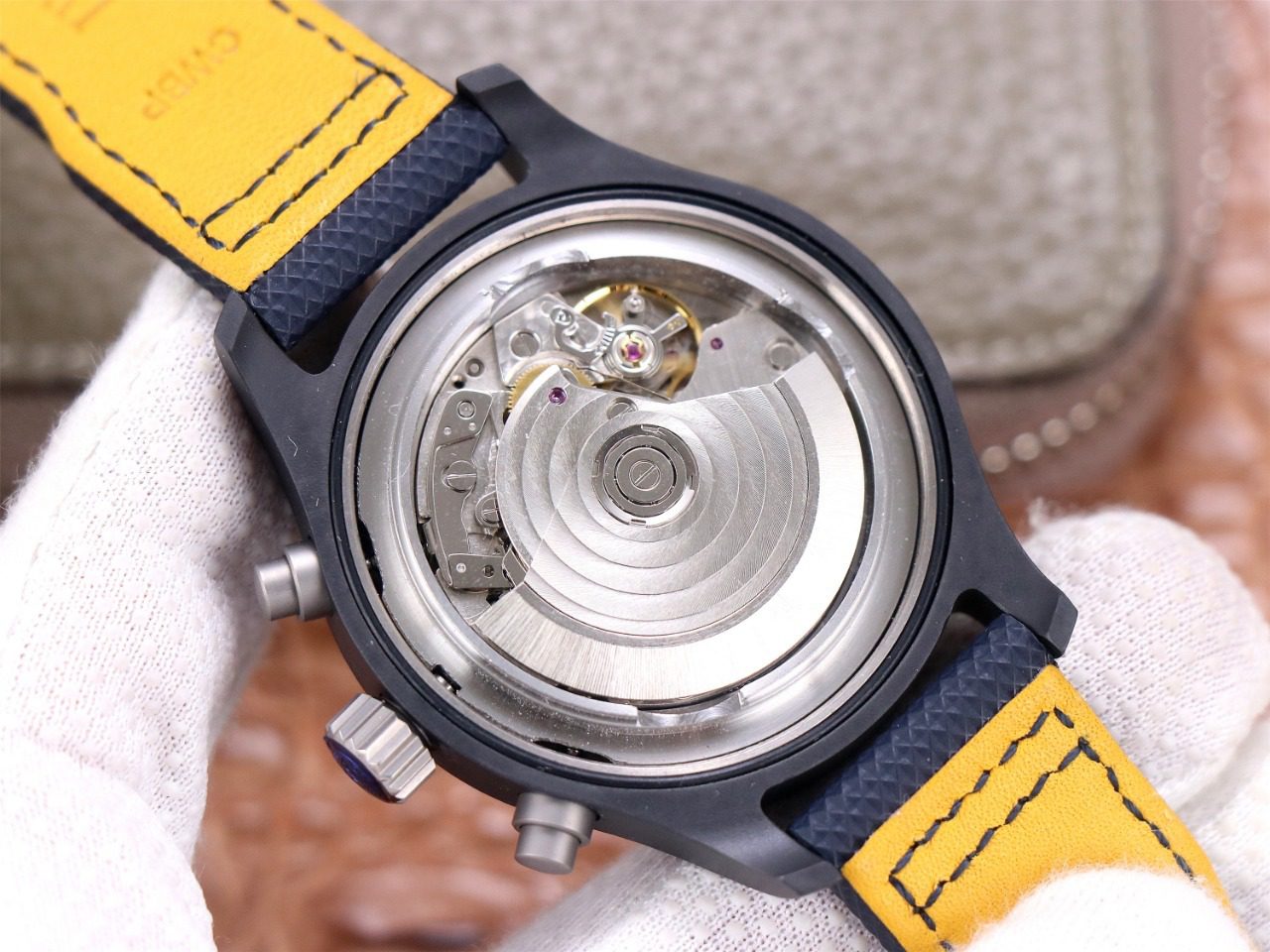 파일럿 크로노그래프 탑건 블루 엔젤 스페셜 에디션 / ZF IW389008 / 44mm / 크기 44mm 두께 16.5mm Cal.89361 무브
