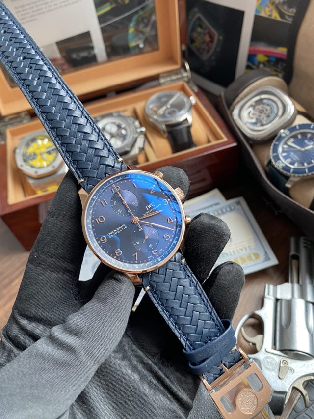 포르투기저 크로노그래프 부티크 에디션 포멀 스트랩 / YL IW371614 / 41mm / 크기 41mm 두께 13.1 Cal.69355 무브