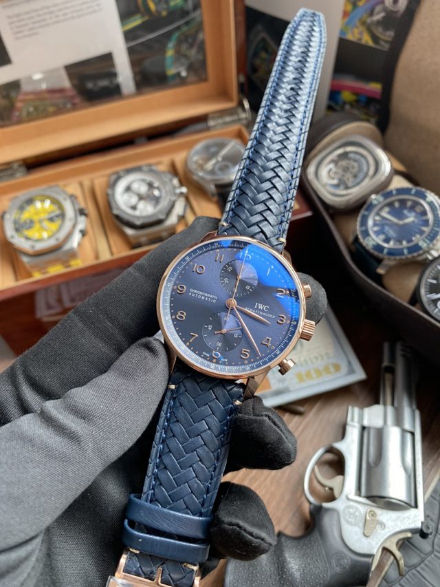 포르투기저 크로노그래프 부티크 에디션 포멀 스트랩 / YL IW371614 / 41mm / 크기 41mm 두께 13.1 Cal.69355 무브