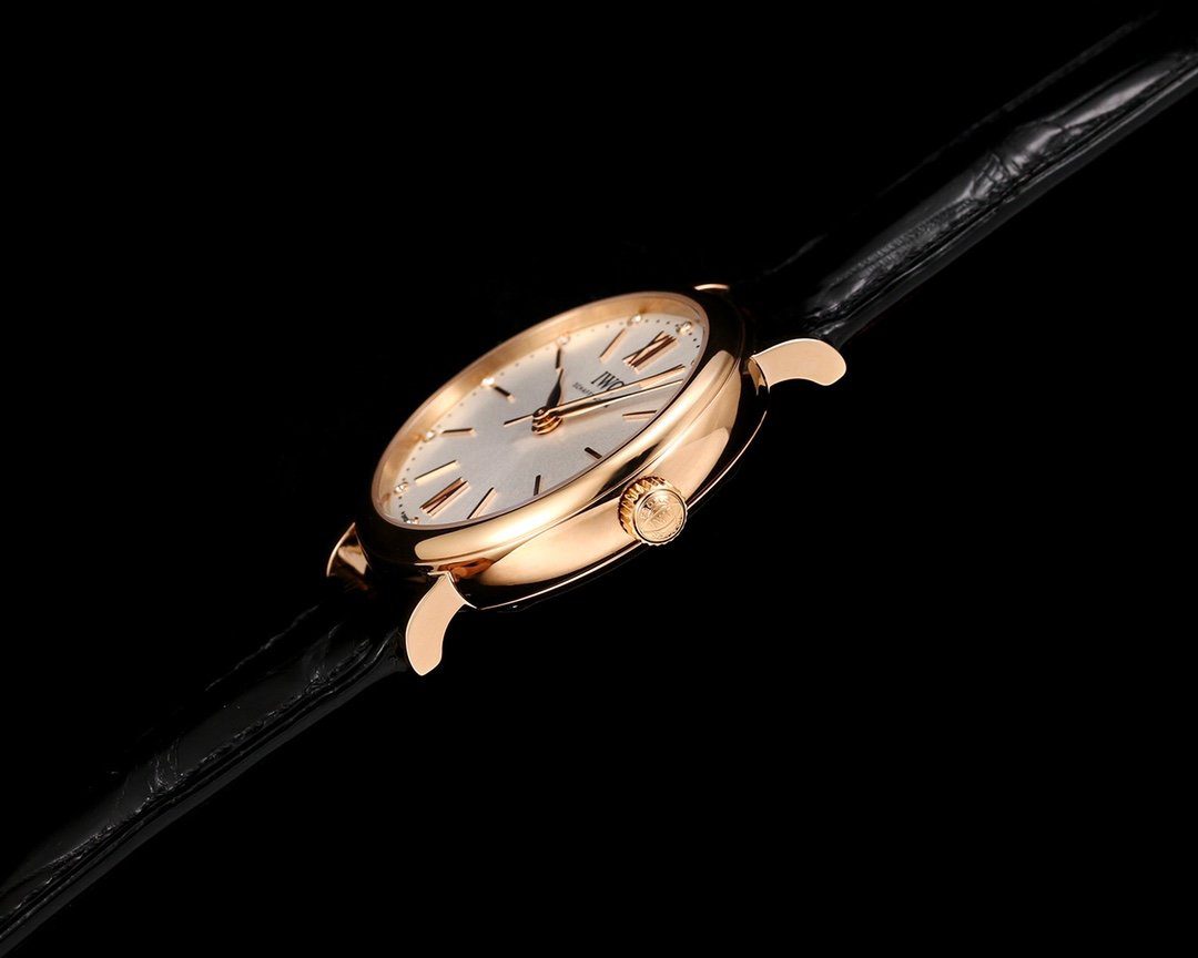 포르토피노 레이디 로즈골드 화이트 다이얼 레더스트랩 / NR IW357401 / 34mm / 크기 34mm Cal.2892 무브