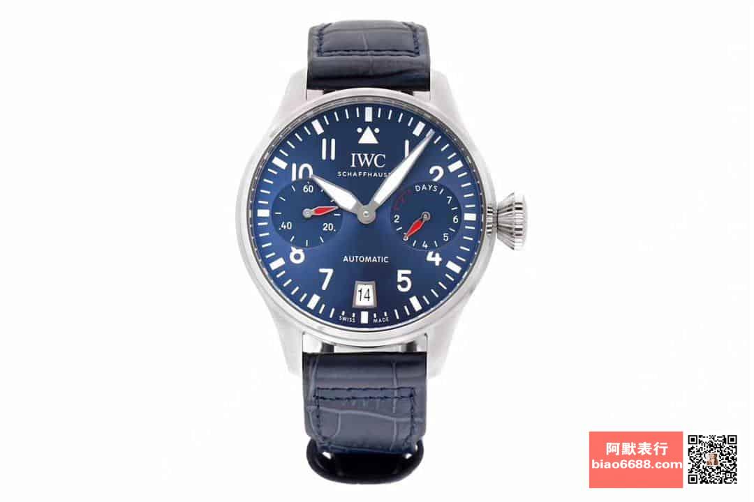 에어 마스터(빅 파일럿) 런던 스페셜 에디션 레더 스트랩 / ZF IW501008 / 46mm / 크기 46mm Cal.51111 무브