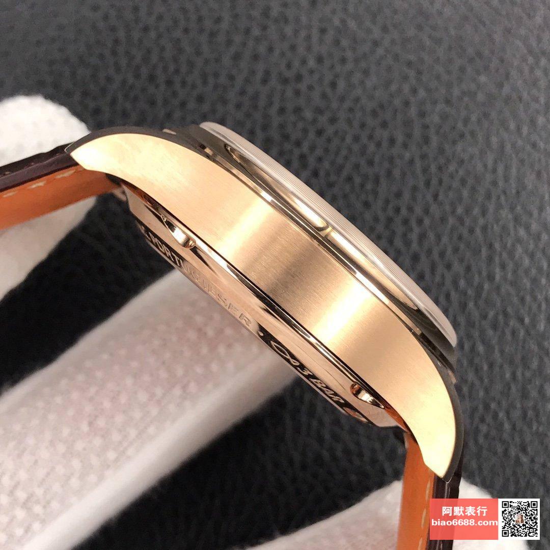 포르투기저 크로노그래프 클래식 로즈골드 화이트 다이얼 레더 스트랩 / ZF IW390301 / 42mm / 크기 42mm 두께 13.5mm Cal.89361 무브