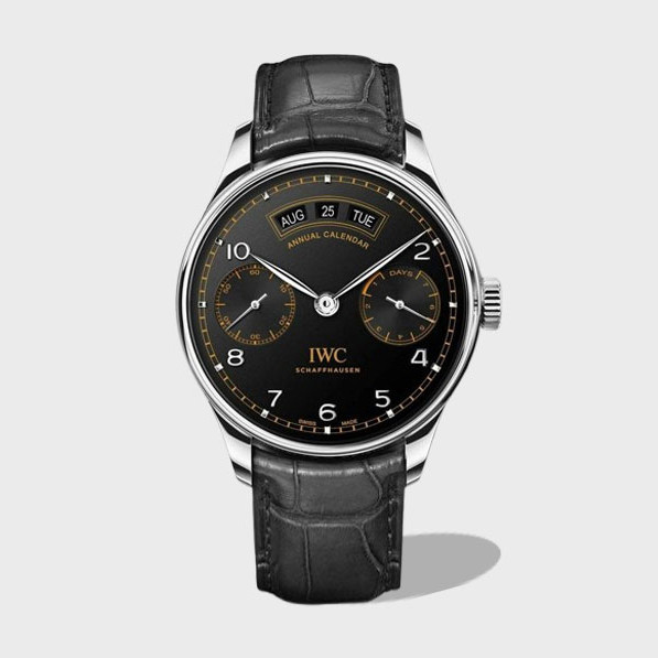 포르투기저 애뉴얼 캘린더 피사 에디션 레더 스트랩 / ZF / 44mm / 크기 44mm 두께 15mm Cal.52850 무브