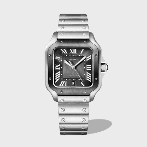 산토스 드 라지 블랙 다이얼 / BV WSSA0037 / 40mm / MIYOTA-9015(오리지널 1847MC 자동 해머 포함)