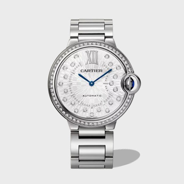 블루 벌룬 다이아 다이얼 베젤 스틸 SS 브레이슬릿 / AF WSBB0015 / 33mm / SEIKO NH05A 21J 자동 무브먼트