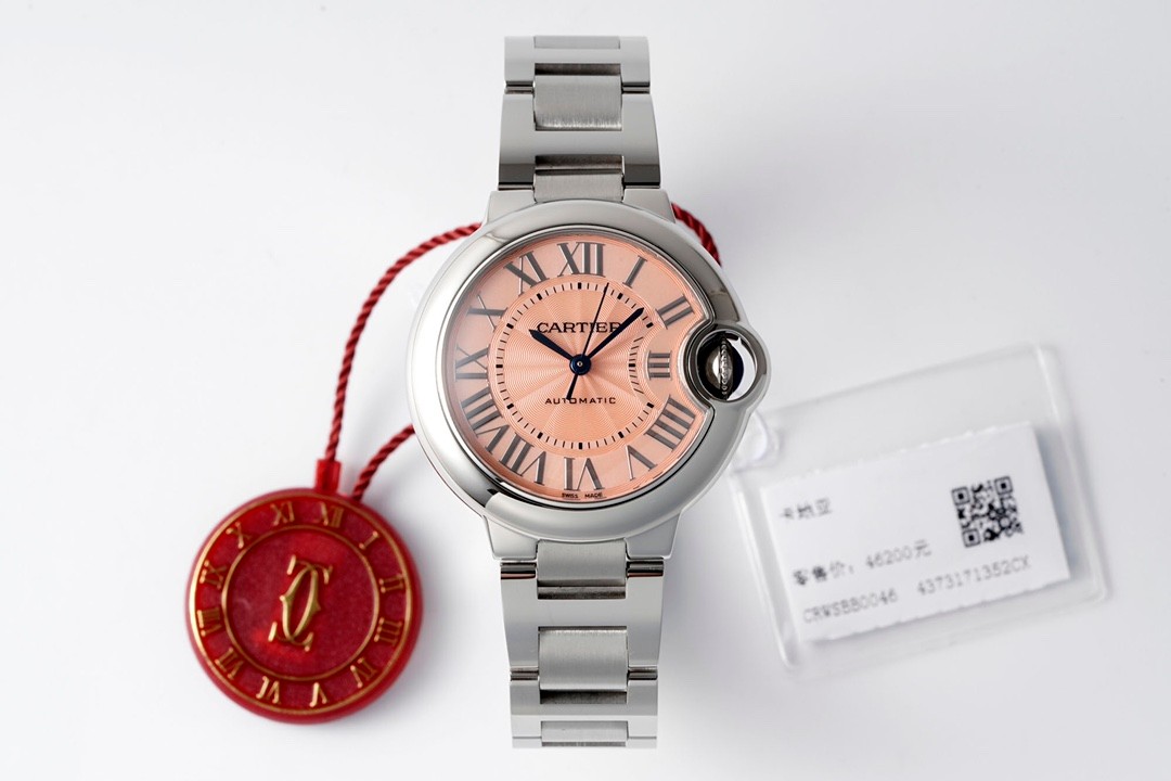 발롱 블루 드 까르띠에 살구 다이얼 33mm 여성용시계 / AF WSBB0046 / 33mm / 정품과 99% 동일한 퀄리티